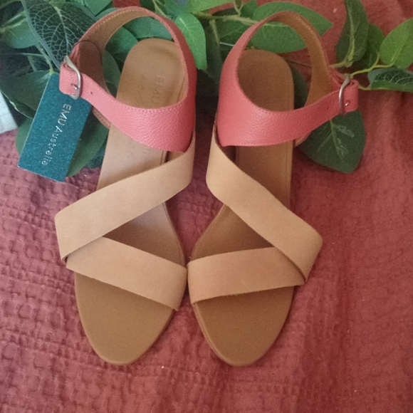 Emu Shoes - Emu australia strappy  leather heel 39